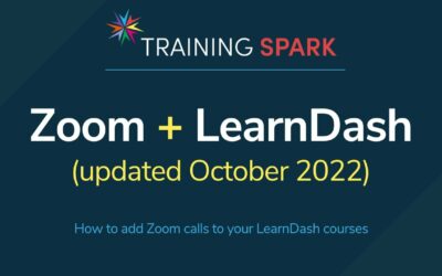 How to add Zoom webinars to your LearnDash courses