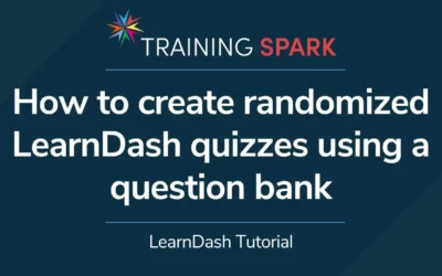 How to create randomized LearnDash quizzes using a question bank