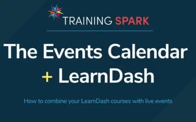 Integrating The Events Calendar with LearnDash
