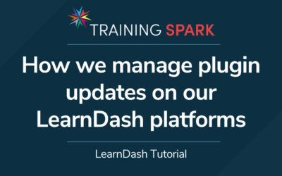 How we manage plugin updates on our LearnDash platforms